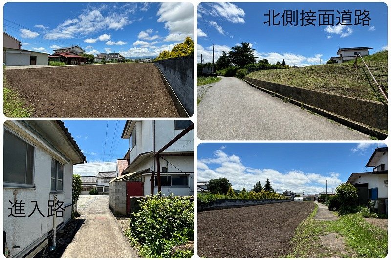 佐久市平賀　土地 現地写真