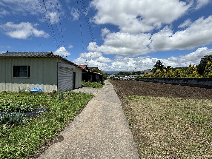 佐久市平賀　土地 現地写真