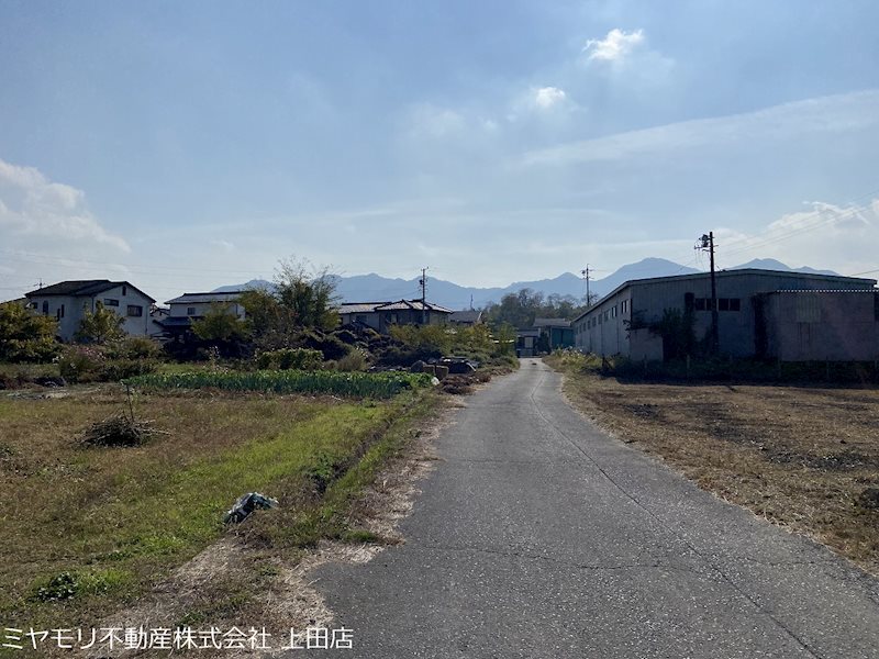 上田市富士山　土地 現地写真