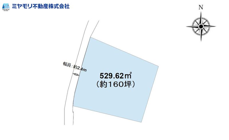 上水内郡飯綱町倉井　土地 間取図・土地図