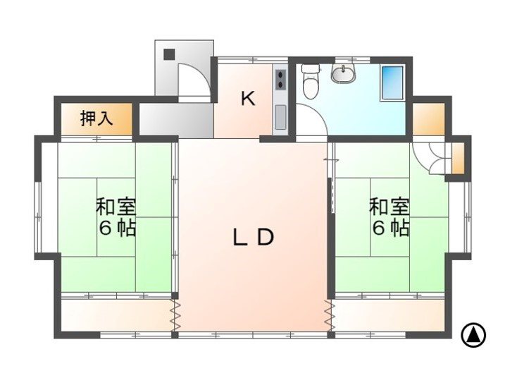 佐久市志賀　中古戸建 間取図・土地図