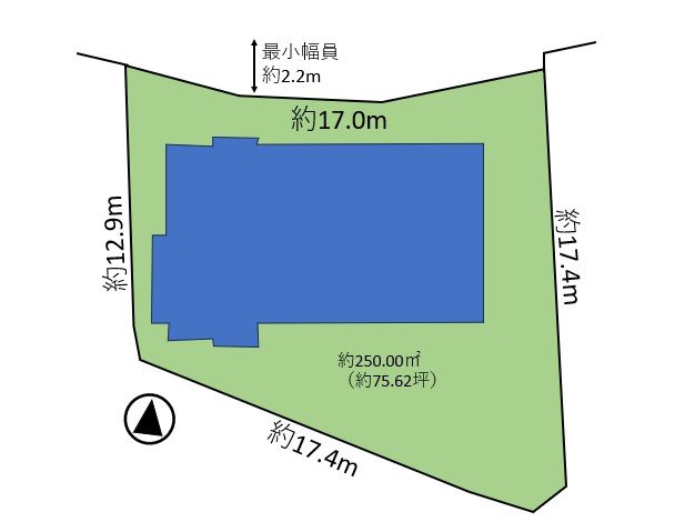 小諸市鶴巻　中古戸建 区画図