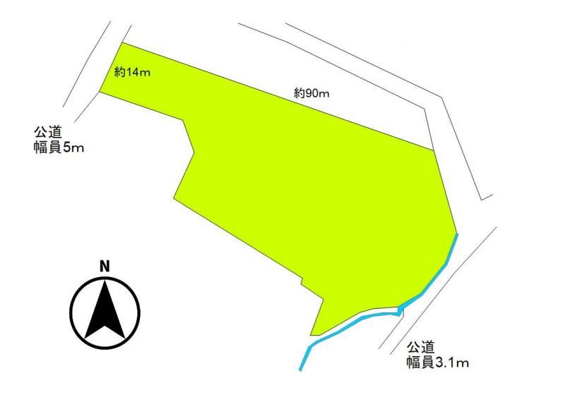 東御市和　土地 間取図・土地図