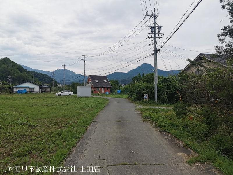 上田市越戸　土地 現地写真