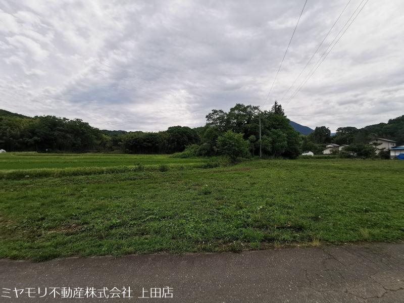 上田市越戸　土地 現地写真