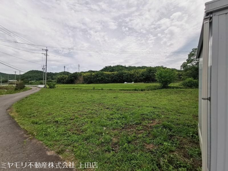 上田市越戸　土地 現地写真