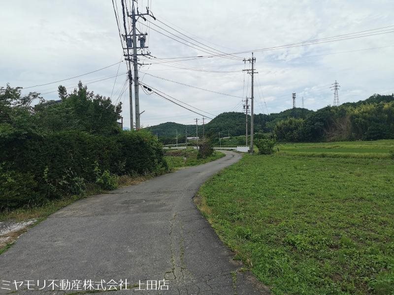 上田市越戸　土地 現地写真