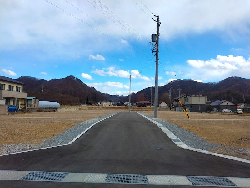 佐久市志賀 分譲地 現地写真