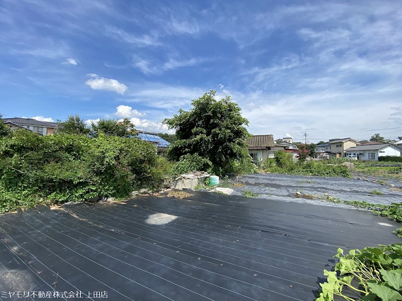 上田市蒼久保　土地 現地写真