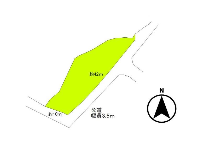 東御市和 土地 間取図・土地図
