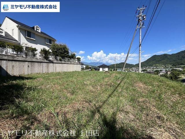 上田市古安曽 土地 現地写真