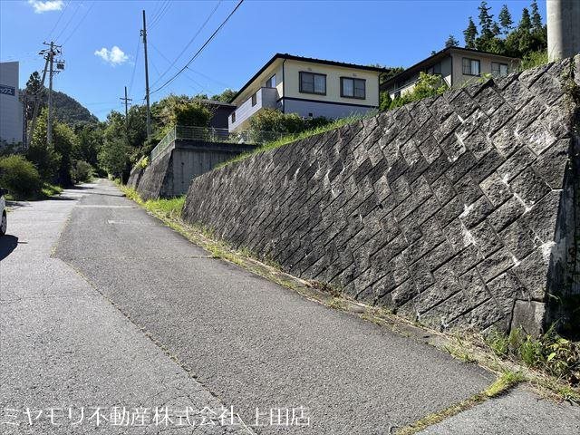 上田市古安曽　土地 現地写真