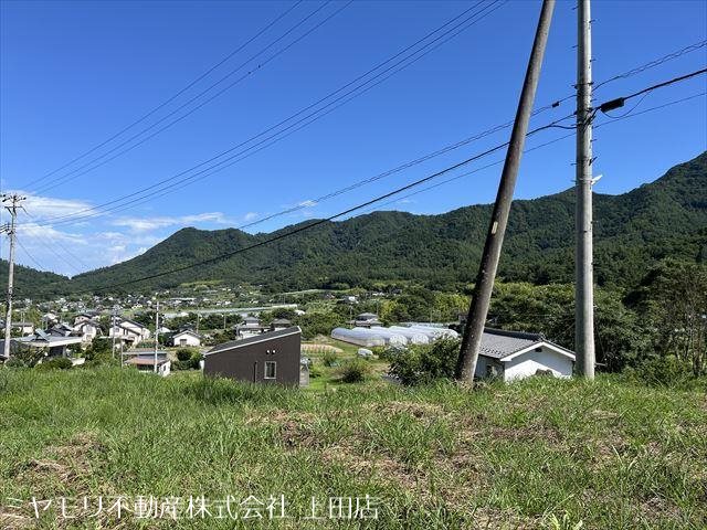 上田市古安曽　土地 現地写真