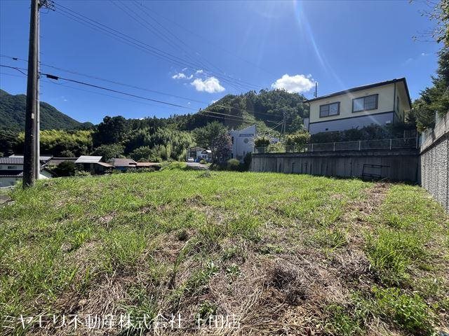 上田市古安曽　土地 現地写真
