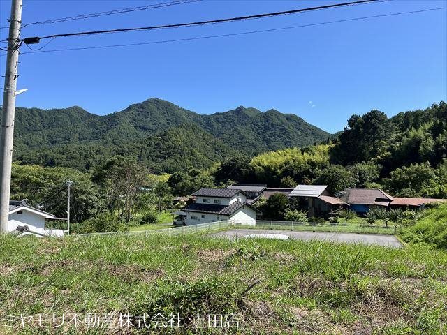 上田市古安曽　土地 現地写真