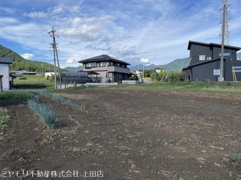 上田市上野　土地 現地写真