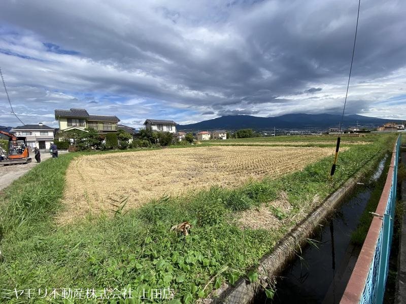 上田市塩川　土地 現地写真
