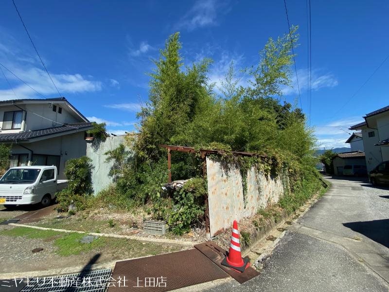 上田市五加　土地 現地写真