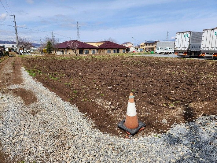 佐久市田口　土地 現地写真