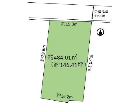 小諸市西原　土地 間取図・土地図