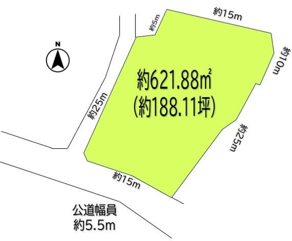 東御市和　土地 間取図・土地図