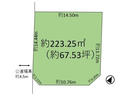 小諸市御影新田　分譲地 間取図・土地図