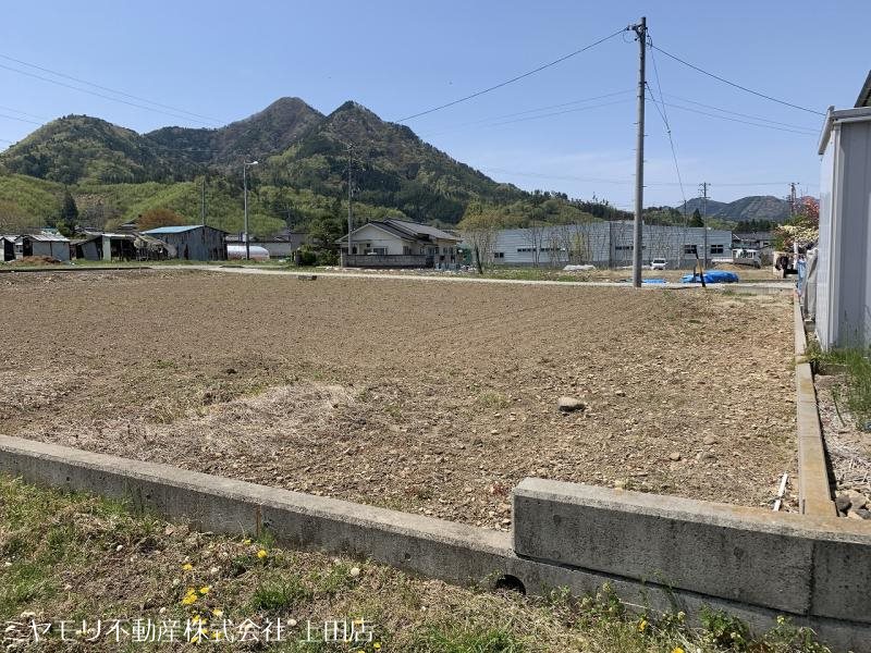 上田市古安曽　土地 現地写真