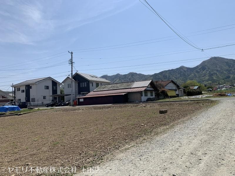 上田市古安曽　土地 現地写真