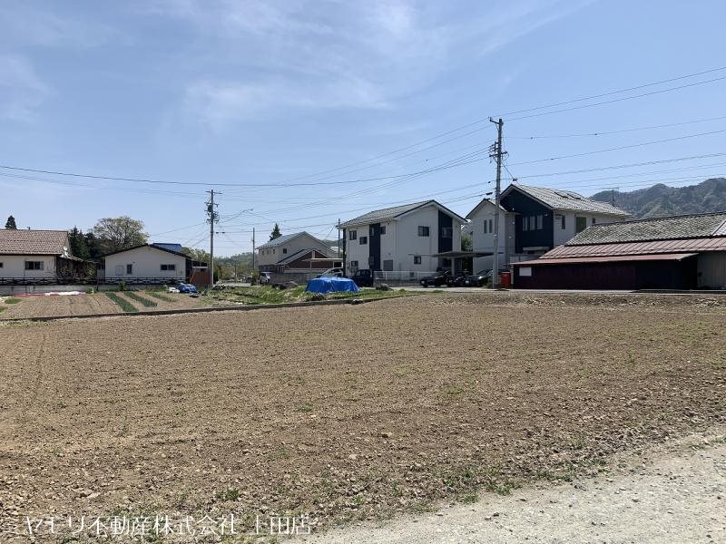 上田市古安曽　土地 現地写真