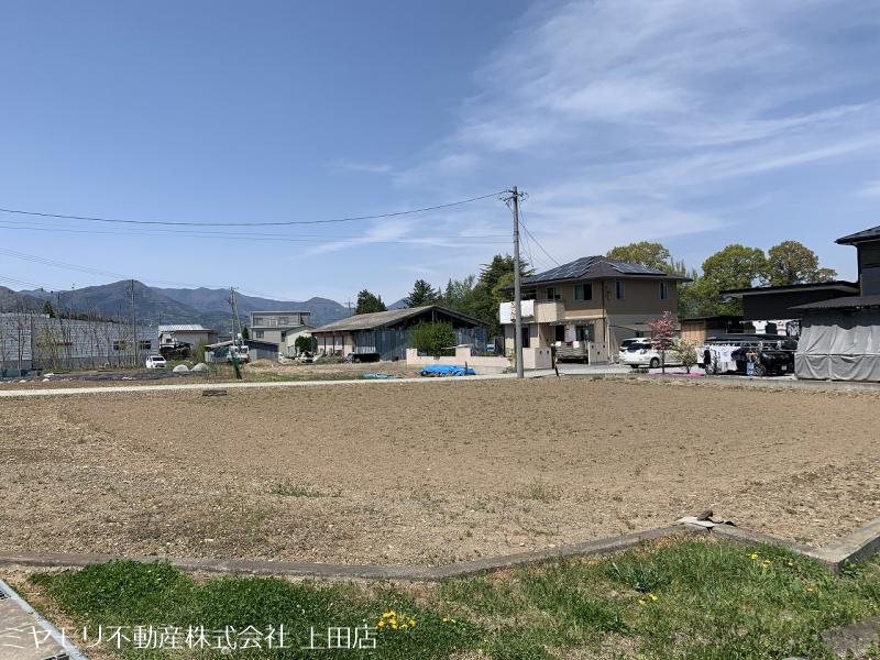上田市古安曽　土地 現地写真