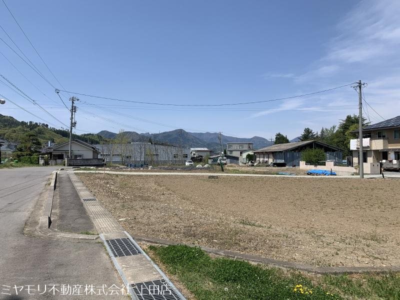 上田市古安曽　土地 現地写真