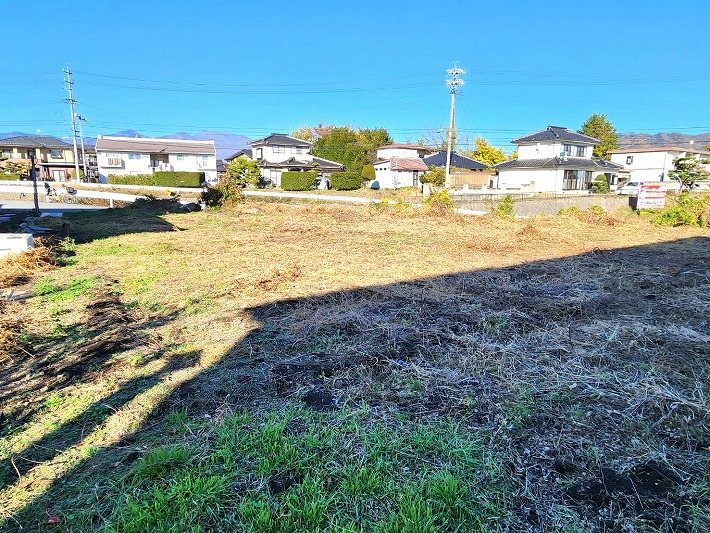 佐久市岩村田　土地 現地写真