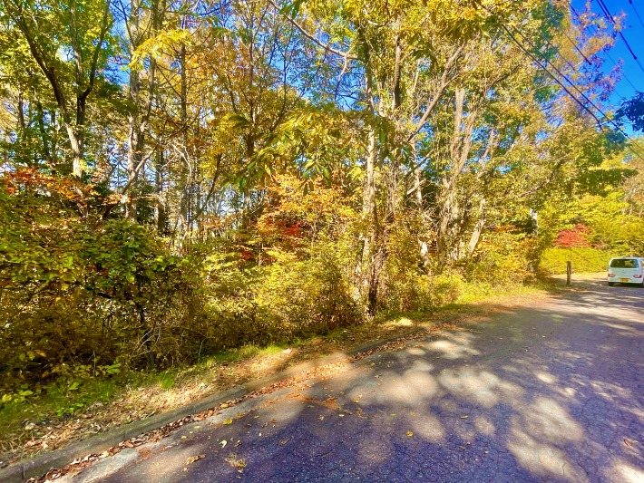 佐久市前山　土地 現地写真（前面道路含む現地写真）