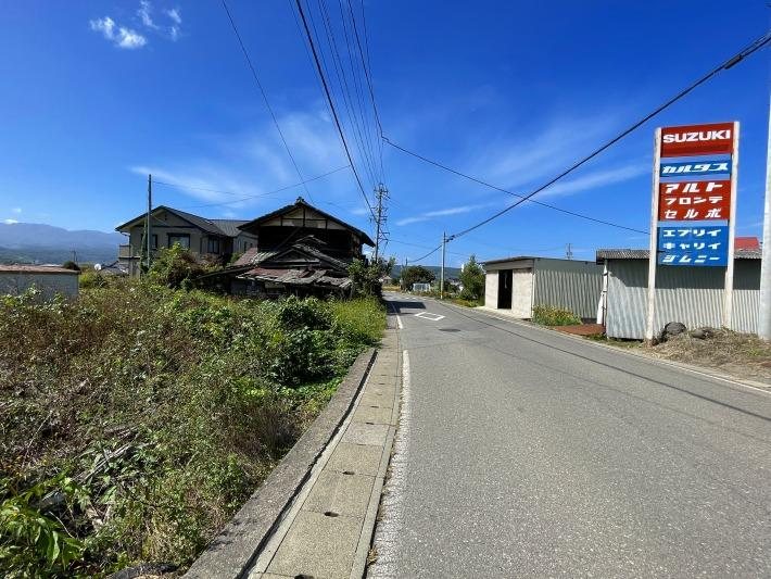 佐久市田口　土地 現地写真