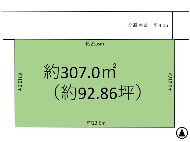 佐久市野沢　分譲地 間取図・土地図