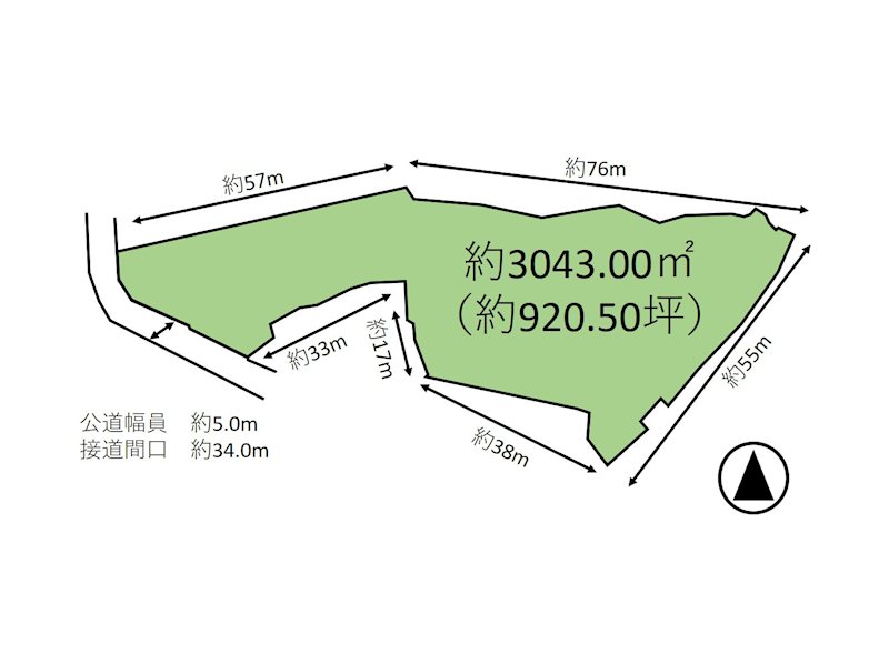 小諸市諸　土地 間取図・土地図
