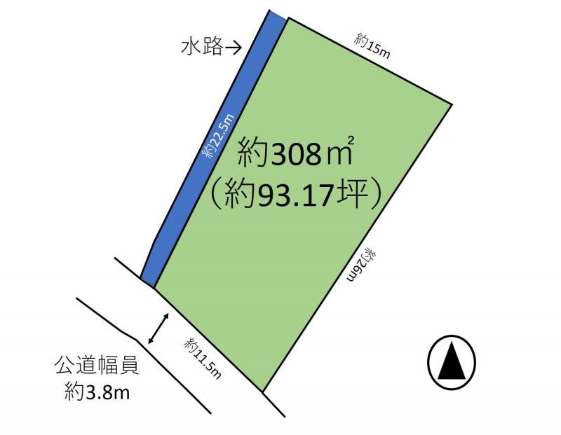 佐久穂町海瀬　土地 間取図・土地図