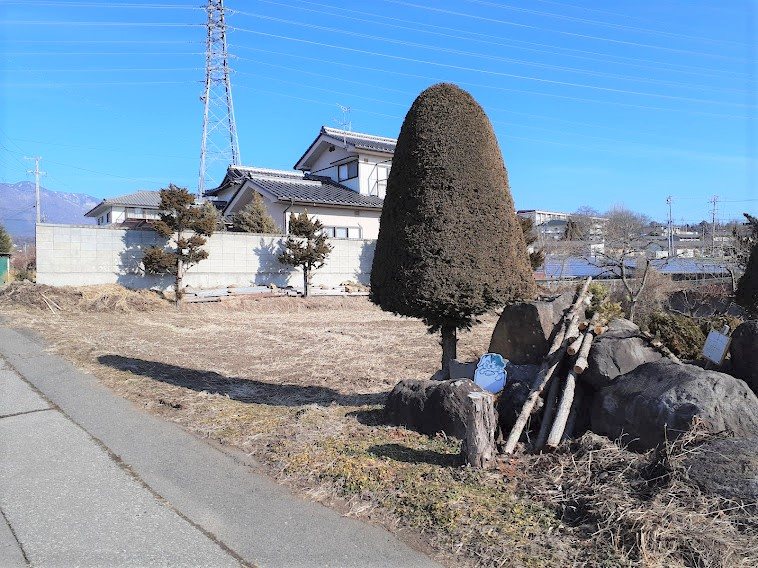 小諸市東雲　土地 現地写真