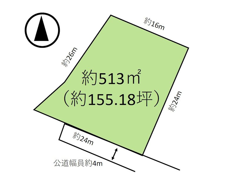 小諸市加増　土地 間取図・土地図