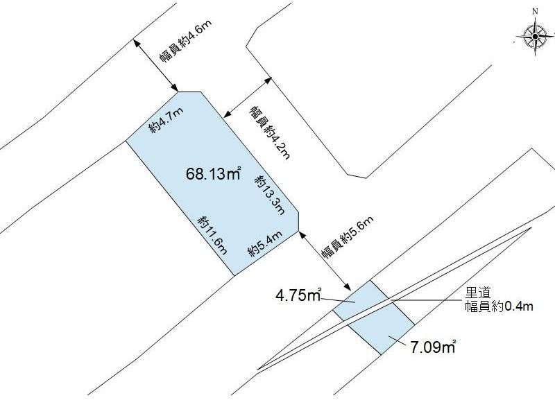 小諸市乙　土地 間取図・土地図