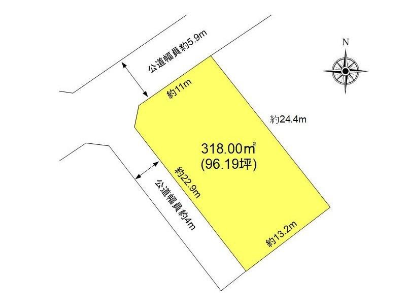 小諸市山浦　土地 間取図・土地図