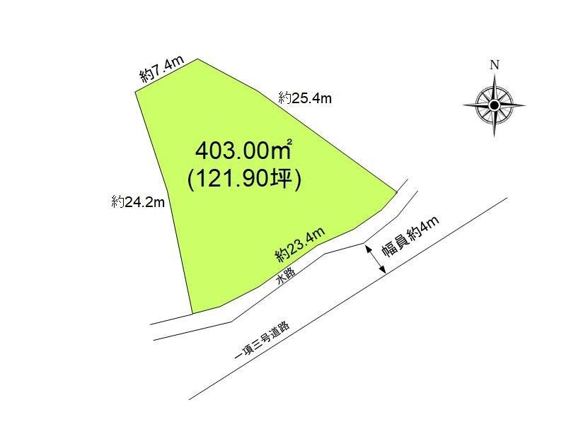 小諸市甲　土地 間取図・土地図