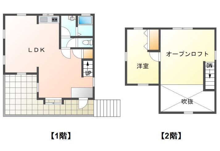 青木村沓掛　中古住宅 間取図・土地図