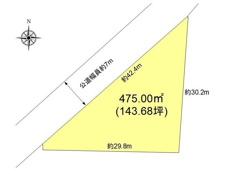 小諸市甲　土地 間取図・土地図