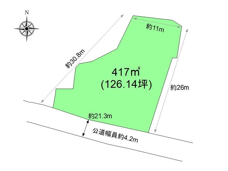 小諸市諸　土地 間取図・土地図