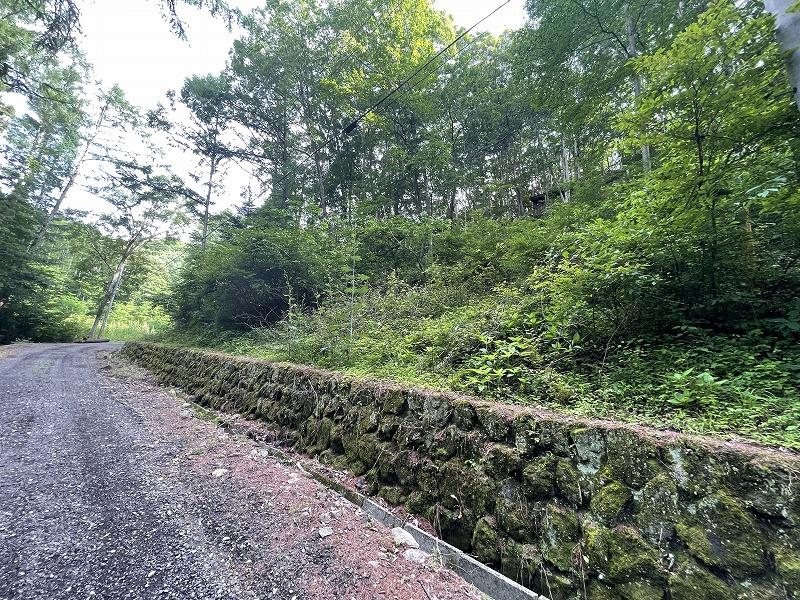 御代田町面替　土地 現地写真（前面道路含む現地写真）