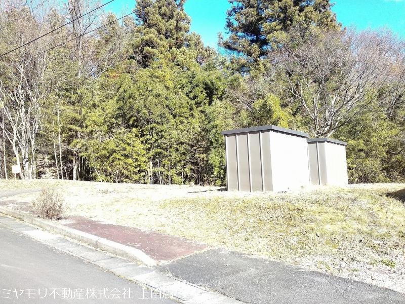 上田市八木沢　土地 現地写真