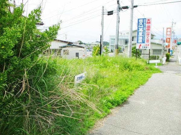 佐久市中込　土地 現地写真
