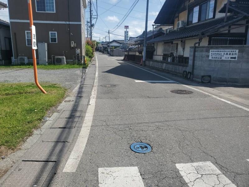佐久市入沢 土地 現地写真（前面道路含む現地写真）