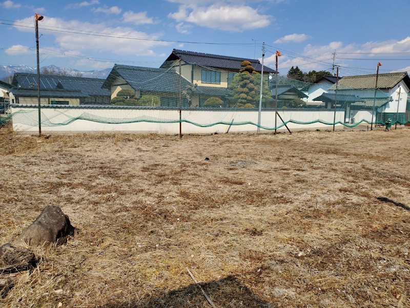 佐久市常田　土地 現地写真